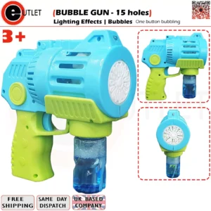 15 Hole Bubble Gun