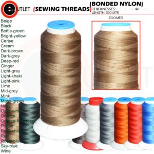 Bonded Nylon Thread BN40 500 Mtr