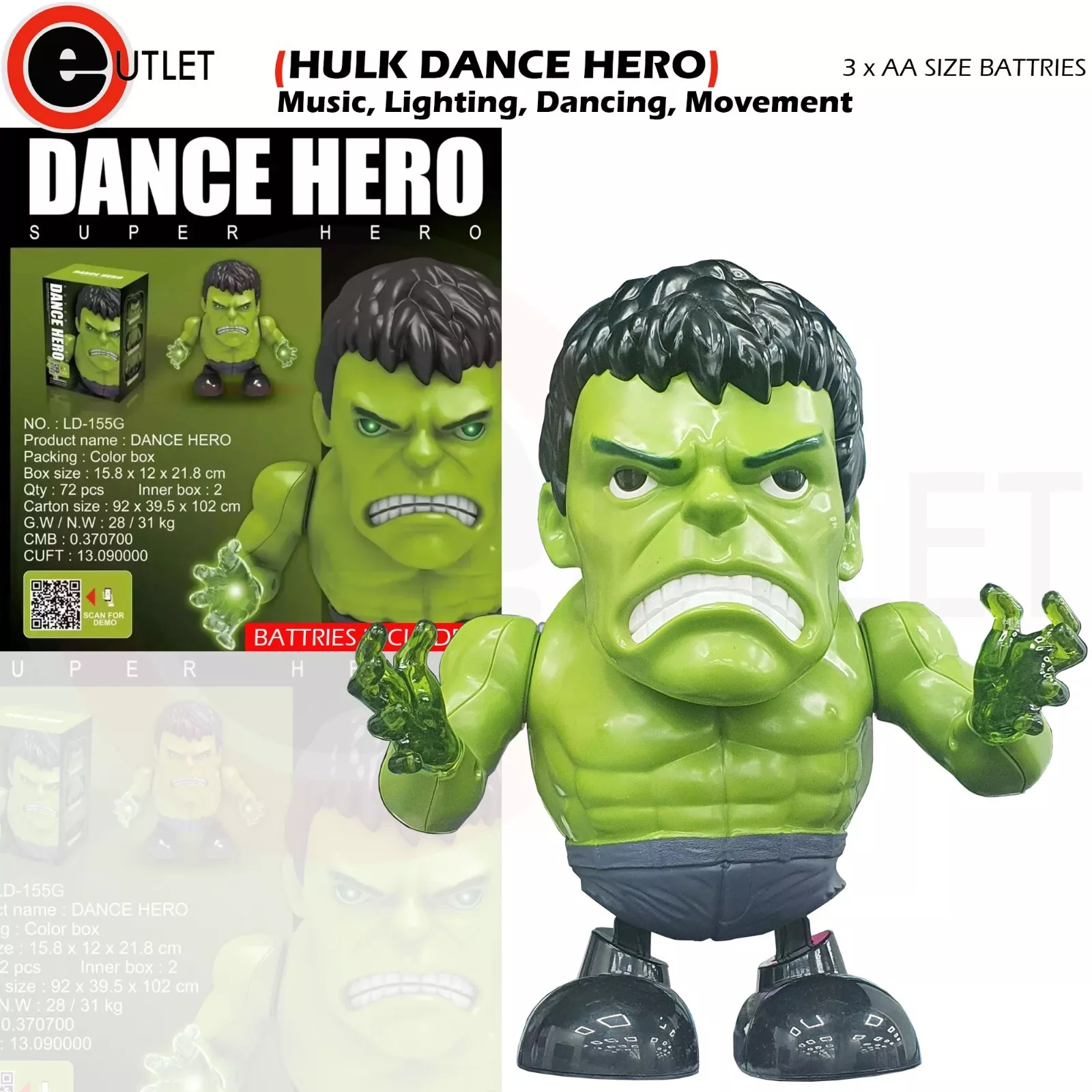 Action figure dance super hero robot toy dancing music lights for kids gift