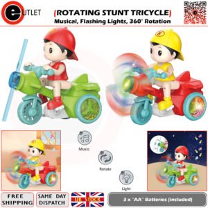 Rotating Stunt Tricycle